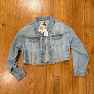 Jordache Girls XL Light Blue Denim Jacket New with Tags NWT